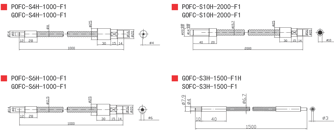 Flexible Fiber Optic Bundle