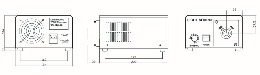 150W Halogen Light Source